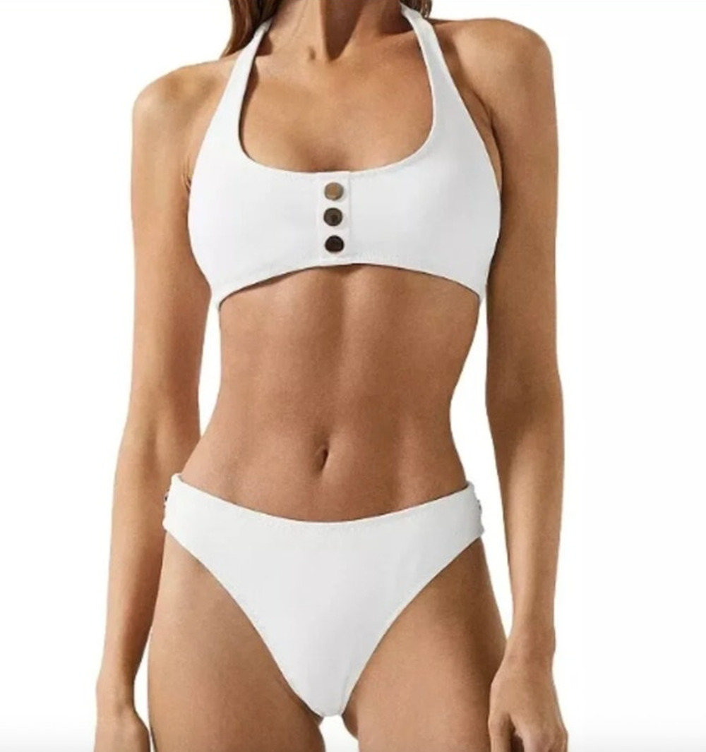 REISS Iris Bathing Suit Size 8 NEW Top and Bottom Set Swimwear Swim $160
